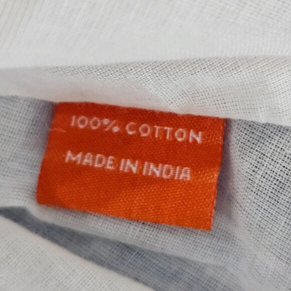 NEW Oliphant Maxi Dress Off Shoulder Sz Large Blue Floral Boho Sundress Party - Picture 11 of 13